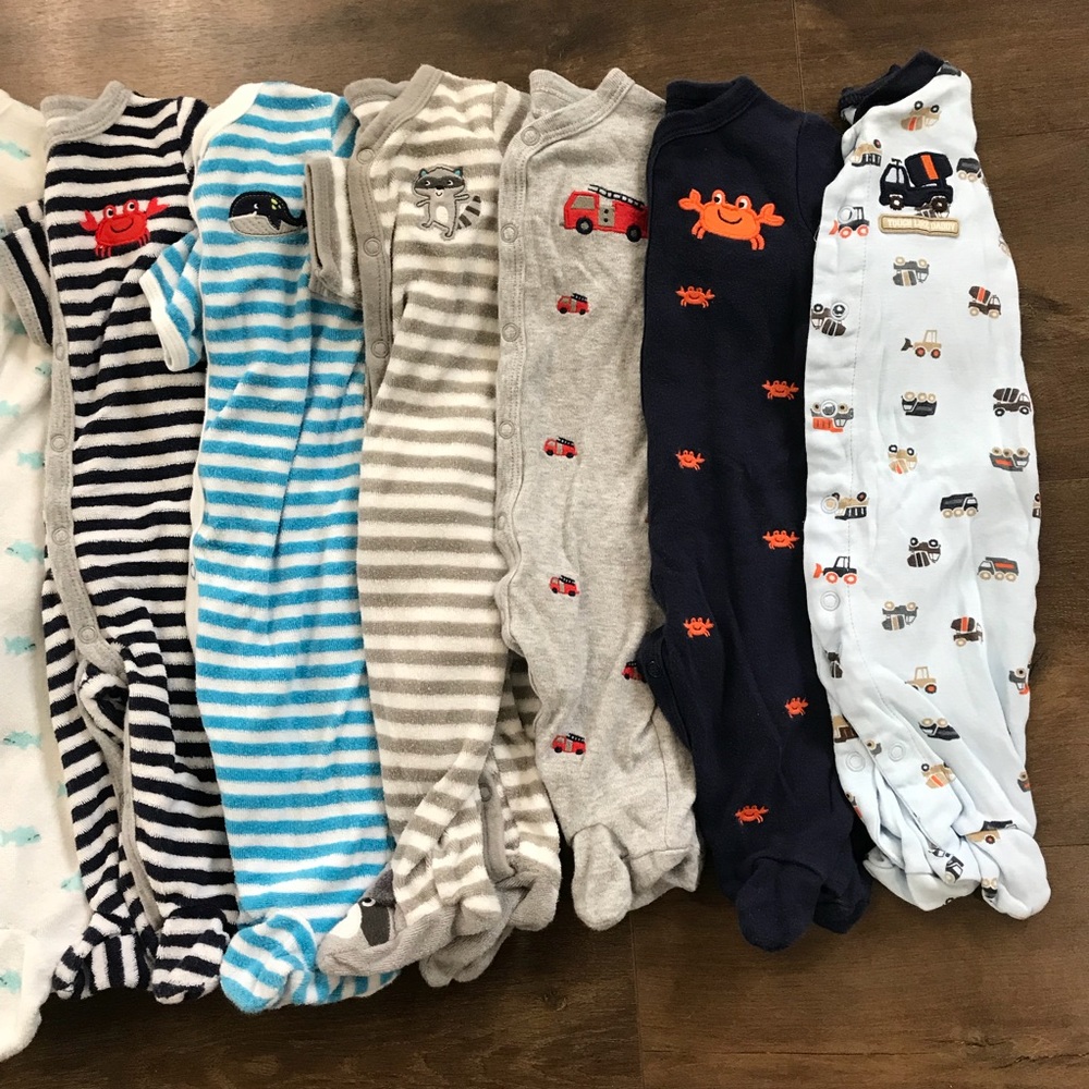 Baby Pajama winter Lot 13 total Carter Gap 3 month - Picture 3 of 3
